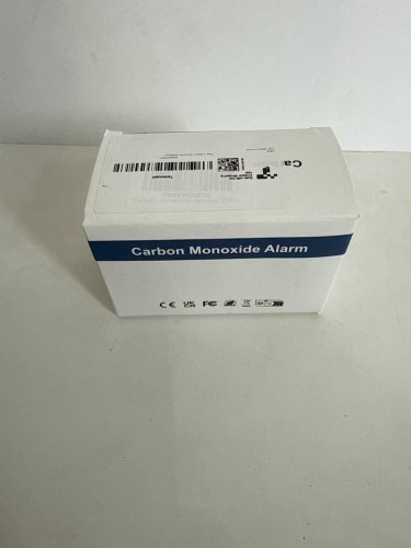 CARBON MONOXIDE DETECTOR PLUG-IN WALL WITH LCD DISPLAY - BLACK/WHITE (MODEL: MY-S17) image 2