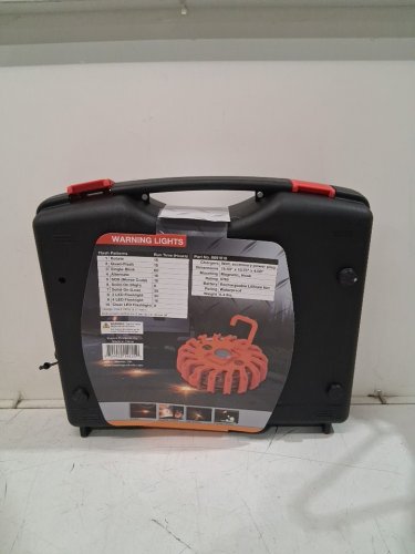 6pk Buyers Products Magnetic base Rechargable LED Emergency Road Strobe/Flare - 4.25" - orange (model:  8891018) image 4