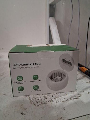 ultrasonic Cleaner Machine - 45000hz - 200ml - white - (model:	‎JX-580PRO) image 2