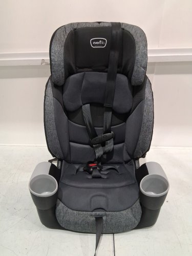 evenflo maestro sport harness booster car seat - 22-100lbs - aspen skies/grey black (model: 34911921C) image 3