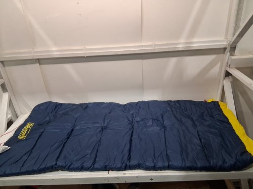 COLEMAN PALMETTO REGULAR WARM WEATHER SLEEPING BAG - 10C - 5'11" image 2