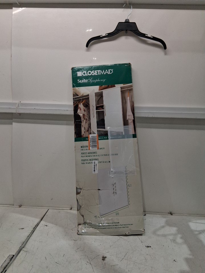 ClosetMaid SuiteSymphony Modern Door Pair - 25" - white (model: 48755) image 2