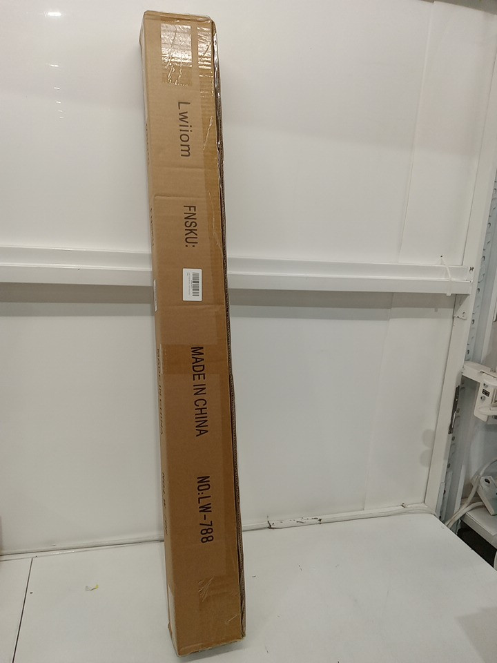 Lwiiom Adjustable Double Wood Curtain Rod - 36" - 72" - Antique Black (MODEL: LW-788) image 2