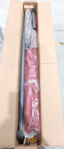 COSTWAY ALUMINUM OFFSET CANTILEVER SOLAR  PATIO UMBRELLA WITH 360° Rotation - 10FT - Red (MODEL:OP70282WN) image 3