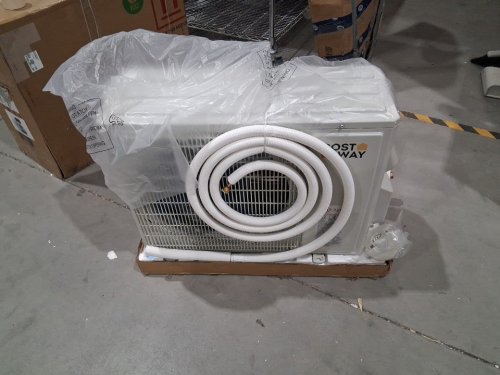 Costway SEERXtreme Mini Split Air conditioner with Bracket -1200btu - white (model:FP10896US-WH) image 2