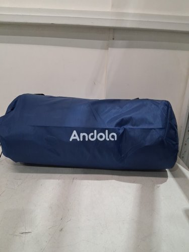 Andola Self-Inflating Memory Foam Sleeping Pad - 77.6" x 28.3" x 3" - 800 lbs max - blue (model: AD-HF004) image 2