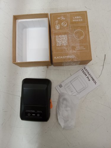 katasymbol Pro Bluetooth Label Maker Machine with Wide Waterproof Labels - black - (model: T50M) image 2