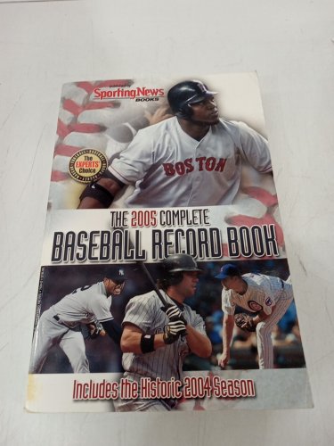 (Paperback) The 2005 Complete Baseball Record with the Historic 2004 Season by SportingNews Books image 2