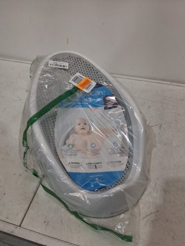 ANGELCARE BABY BATH SUPPORT SEAT - 0-6 MONTHS - 20LBS CAP - GREY/WHITE (MODEL: ‎ST-01-PK-CA / I000545) image 3