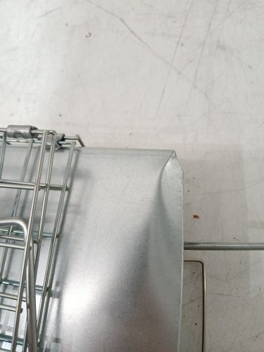 HUMANE GALVANIZED IRON ANIMAL TRAP - 24" x 8" x 8" - SILVER (MODEL: LB-18) image 4