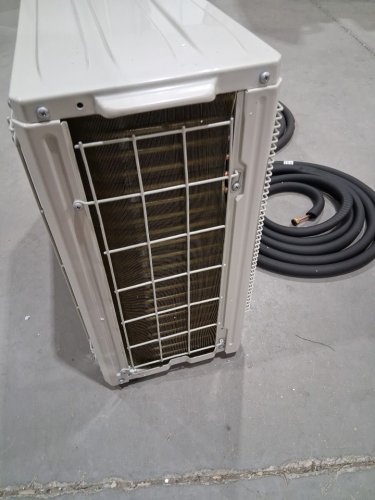 Real RelaxMini Split AC & Heating System *outdoor unit only* - 9000 BTU - 19 SEER2, 115V Inverter Cooling, 0.75 Ton Heat Pump - 450 Sq.Ft - WHITE (MODEL: ftskt09iei1) image 8