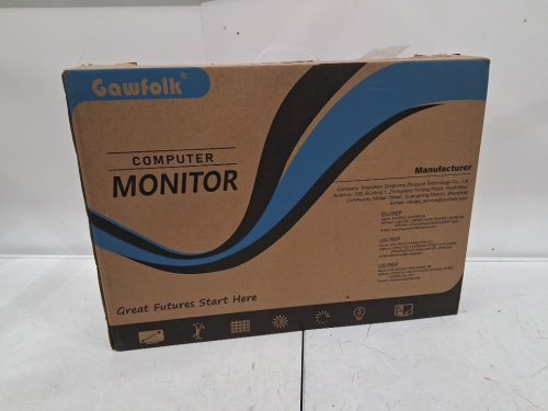 Gawfolk 28" UHD 4K Computer Monitor - IPS Ultra HD (3840×2560p) Screen, 3:2, DisplayPort 1.4, HDMI 2.0 - black (model: gf005) image 2