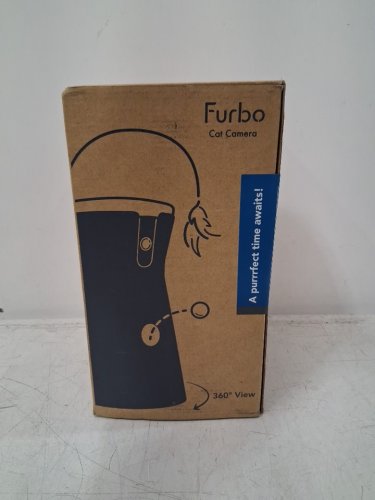 Furbo Rotating 360° Live View Cat Camera - 2-WAY AUDIO - TREAT TOSS - BLACK (MODEL: furbo 3.5 cat) image 4