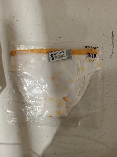 2pk GIRLS souris mini underwear - size 8 to 10 - red/white/yellow image 3