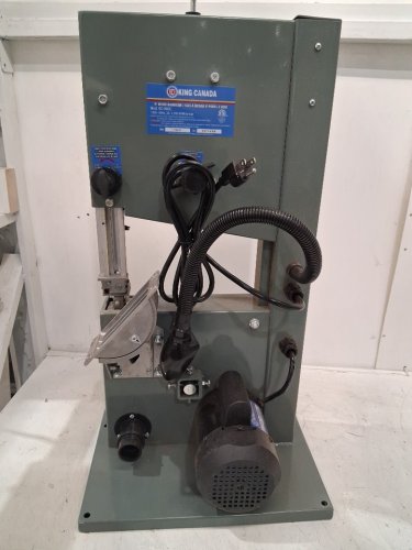 King Canada Wood Bandsaw with light & Laser - 9" - grey (model: KC-902C) image 8