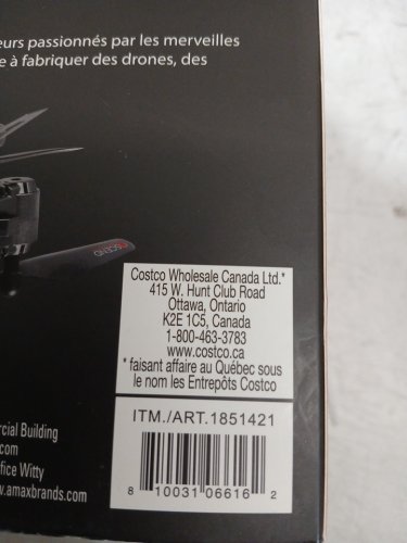 ASCEND AERONAUTICS AR-800 2.4GHZ MOTION CONTROLLED HD VIDEO DRONE -BLACK (MODEL:1851421) image 2