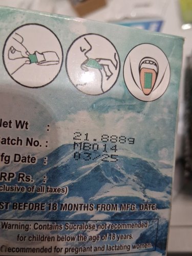 24PK mountain breeze thunda funda sugar free breath strips  - spearminh image 4