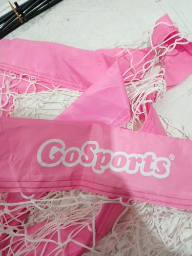 gosports portable soccer net - 4ftx3ft - pink image 5