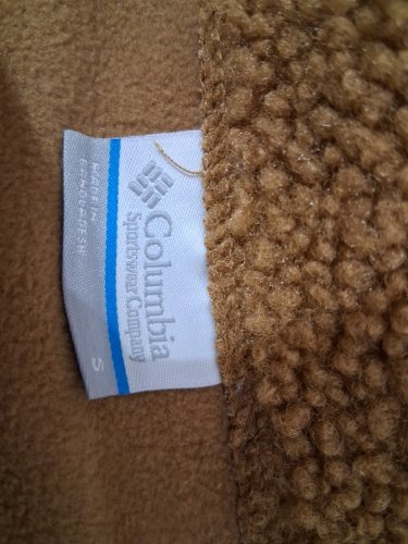 women's columbia Panorama Long fleece Jacket - small - camel brown (style: Al1333-224) image 4