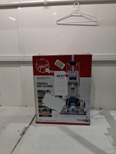 Hoover SmartWash Automatic Upright Carpet Cleaner with IntelliSense Push-Forward, 8ft Hose - white (MODEL: FH52007VCD) image 2