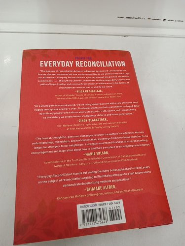 (Hardcover) Everyday Reconciliation: A Guide to Action and Change for All of Us by Derek Aronhie:Nens Montour and Elin Sandberg Miller image 3