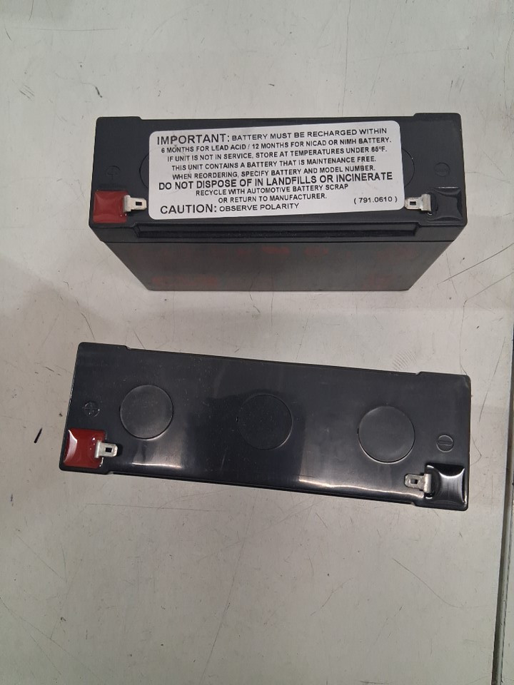 2pk CSB BATTERY OF AMERICA rechargeable battery - 6v - 12amp - black (model: GP6120) image 4
