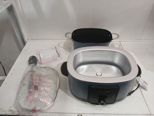 Ninja Foodi PossibleCooker PRO 8-in-1 multi-cooker - 8.5qt capacity - Sea Salt Grey (model: mc1001c) image 5