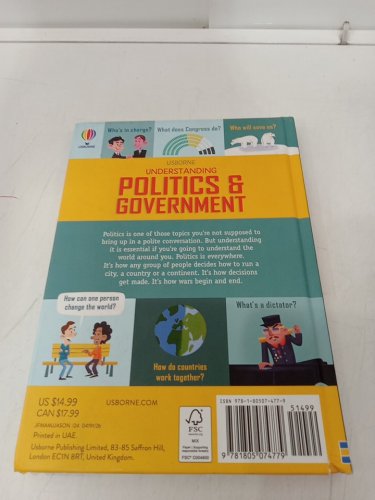 (Hardcover) Understanding Politics & Government by Louie Frith and Alex Stowell image 3