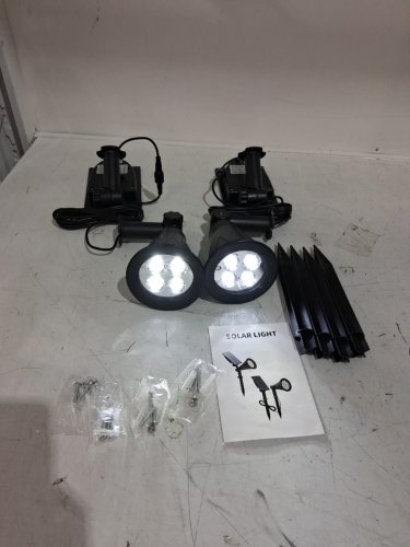 2PK T-Sunus outdoor colour changing Solar spotlights - 16 colours (Model: TS-G0102) image 3