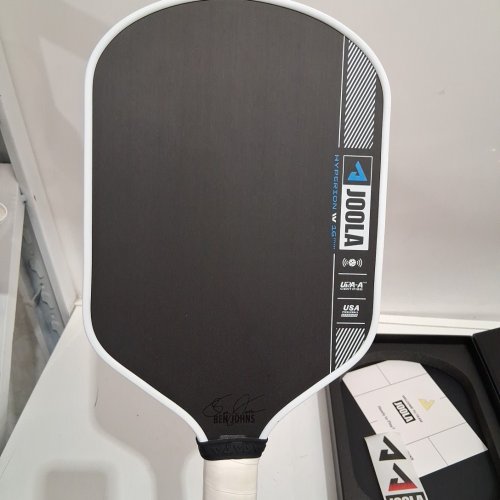 JOOLA Pro hyperion IV ben johns signature Pickleball Paddle - 16mm - black/white (model: 300832) image 4