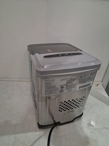 FRIGIDAIRE STAINLESS STEEL COUNTERTOP ICE MAKER - 26 LB/DAY - SILVER (MODEL: EFIC120-SS-SC) image 5