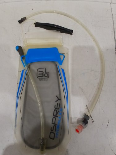 OSPREY'S x HYDRAPAK HYDRAULICS RESERVOIR water backpack with bite valve - 3L - CLEAR image 3