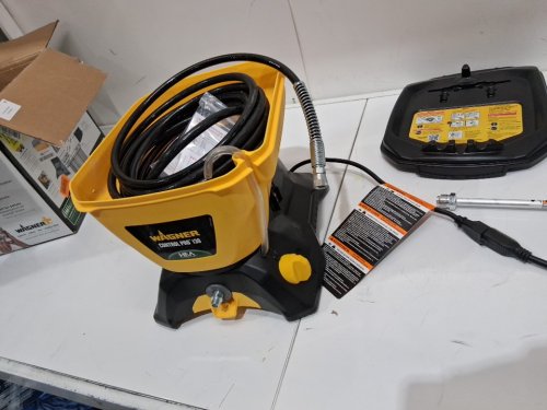 wagner spraytech paint & stain sprayer kit - 1.5gal capacity - yellow/black (model: control pro 130) image 4