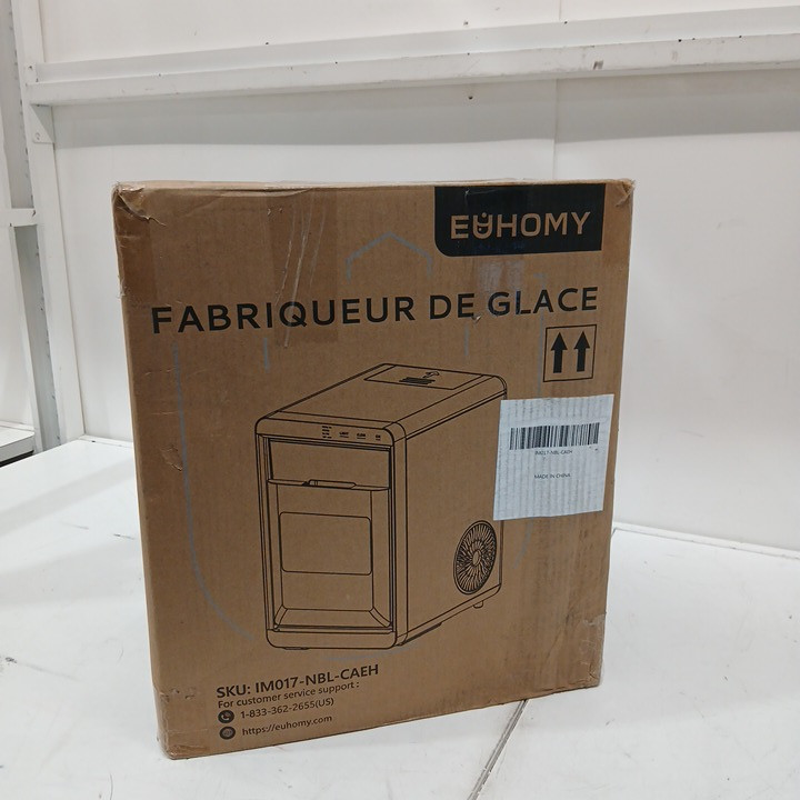 EUHOMY Self-Cleaning Countertop Nugget Ice Maker - 40Lbs/24H - Black (model: IM017-Nbl-caeh) image 3