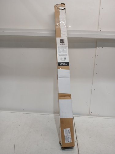 Umbra cappa modern curtain curtain rod - 66-120" - black (model: 1021410-038) image 4