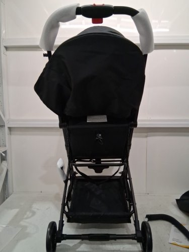 PYLE JOVIAL PORTABLE FOLDING BABY STROLLER - BLACK (MODEL: JPC20BK) image 8