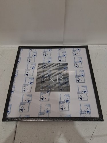 AmericanFlat Plexiglass Poster Photo Frame - 18" x 18" - Black image 3