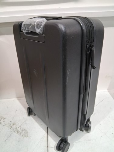 Luggex hard shell carry on luggage with laptop compartment - 20" - black (model : FLO) image 10