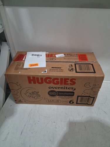 84PK HUGGIES OVERNITES  SIZE 6 image 2