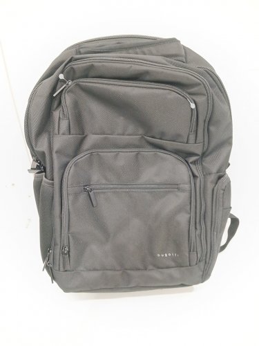 BUGATTI ULTIMATE TRAVEL BACKPACK WITH RFID BLOCKING POCKETS - 19" - BLACK (MODEL: 1805676) image 2