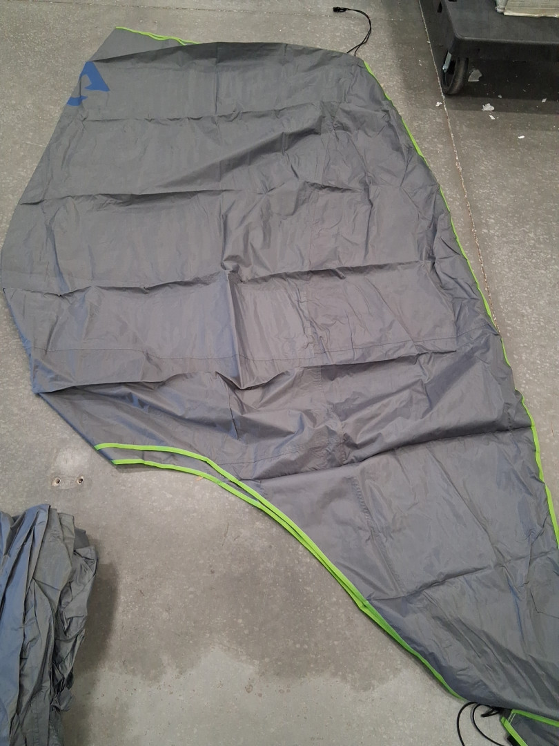 JOYTUTUS SUV Tent for Camping - Double Door Design - Waterproof - 6-8 Person - grey green - (model: H1201-01012-gr) image 8