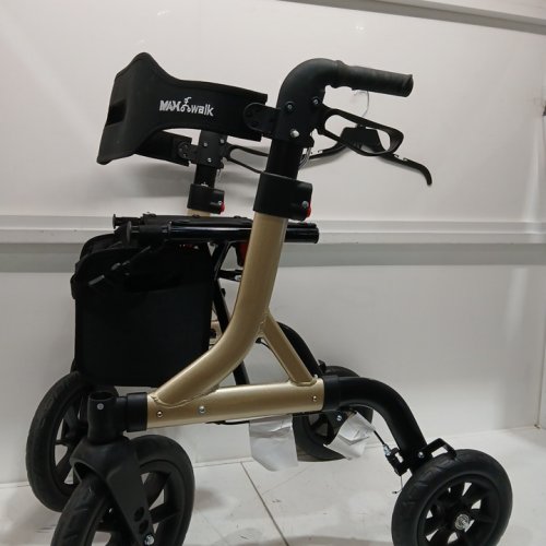 MAXWALK ALL TERRAIN ROLLATOR WITH BACKREST - gold  (model: ‎MW2402) image 5