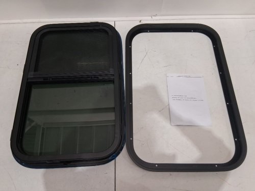 Diydeg RV Window WITH Tinted Tempered Glass, Aluminum Alloy Frame - 15" X 23" image 4