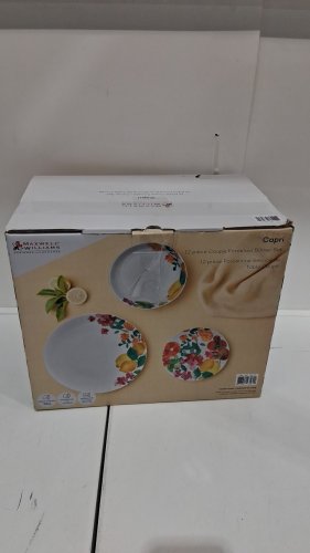 7pc Maxwell & Williams Capri Dinnerware Set - multi color floral (model: 1041712) image 2