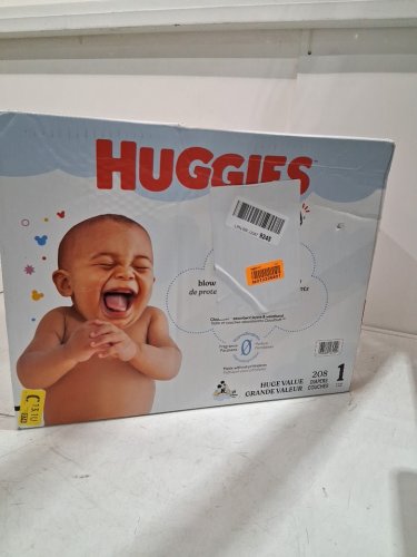 208PK HUGGIES Disney baby SNUG AND DRY leak protection - size 1 (8-14lbs) image 2