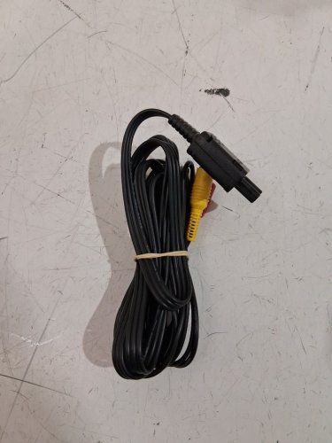 nintendo Official merchandise Av Cable for snes, N64, Gamecube - 8ft - black (model: 539807) image 3