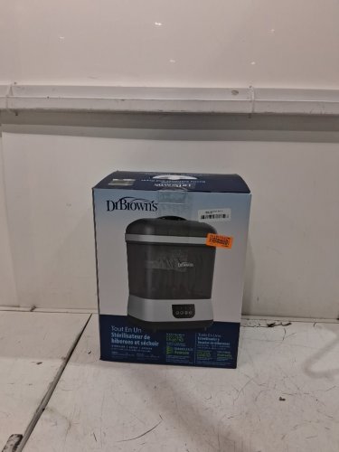 dr. browns all-in-one baby bottle / pacifier sterilizer & dryer - Grey (model: ac177) image 2