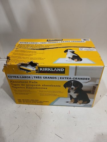 95pk Kirkland Signature dog/pet Absorbent Multipurpose/pee Pads - extra large (30" x 23") - (model: 1792990) image 2