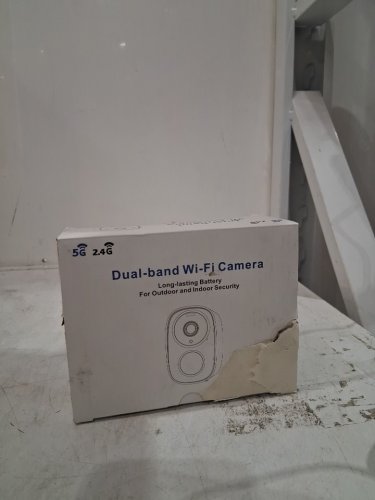 Wireless BATTERY POWER Outdoor DUAL-BAND WI-FI CAMERA WITH UP TO 2K UHD RECORDING - WHITE/BLACK (MODEL: CB54W) image 2