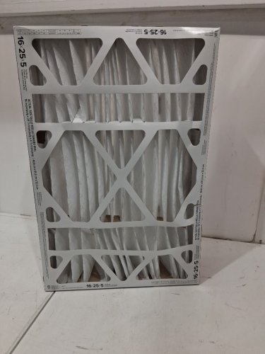 FILTRETE 16X25X5 MPR 1550 PLEATED AC FURNACE AIR FILTER, HEALTHY LIVING ALLERGEN REDUCTION, image 3